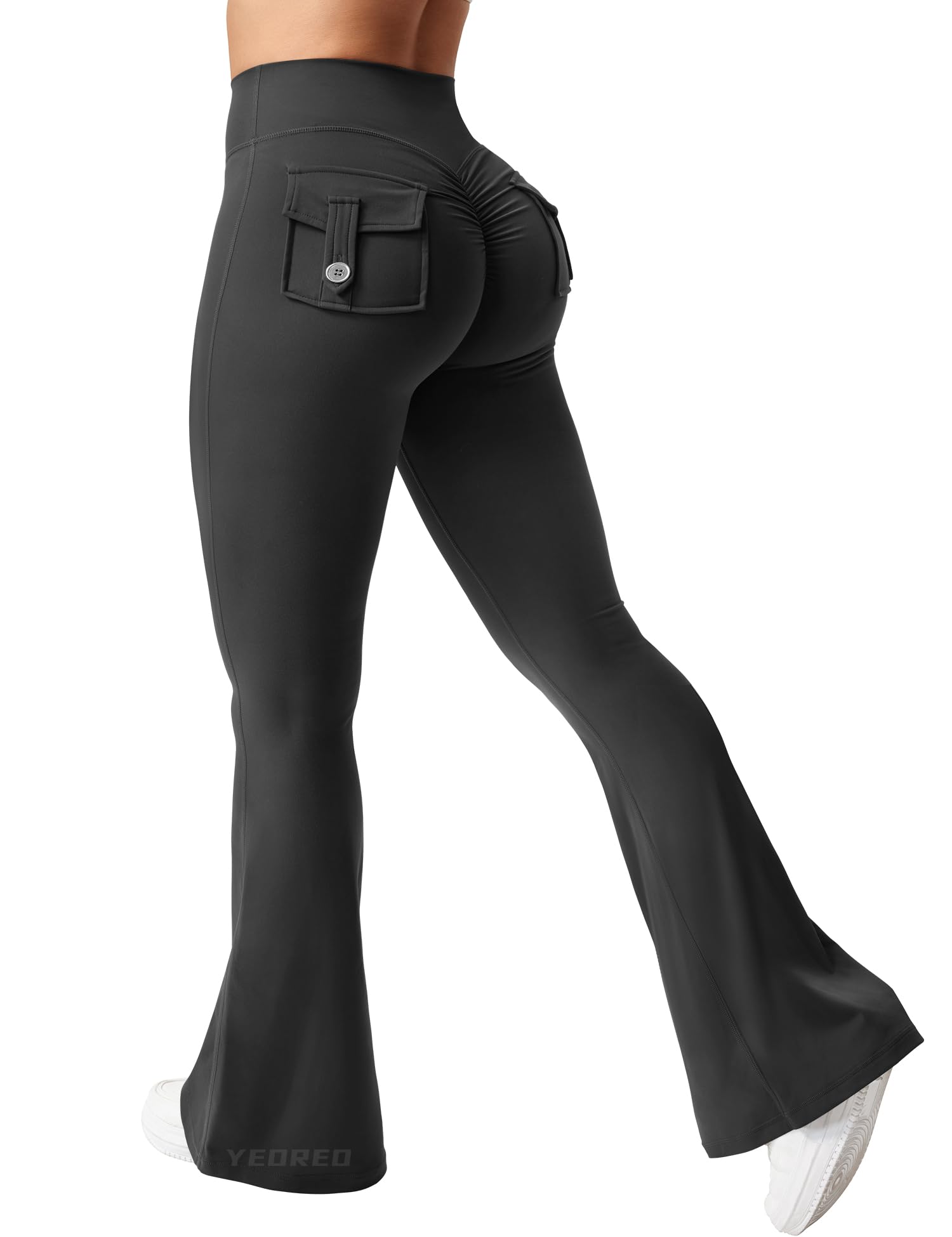 SANNIDHI® Scrunch Butt Flare Leggings for Women SANNIDHI® Scrunch Butt Flare Leggings for Women